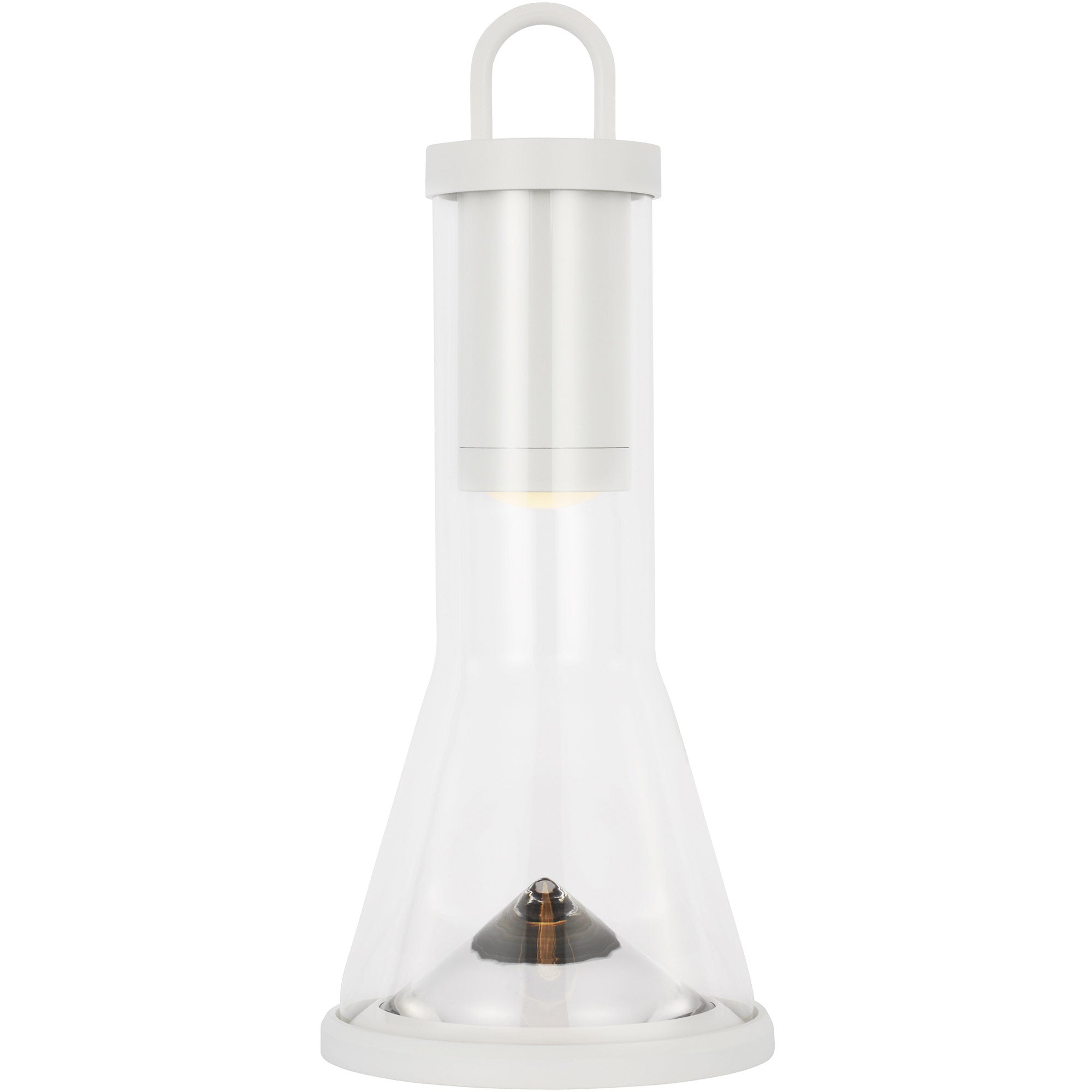 Visual Comfort Architectural SLTB27327W Sean Lavin Kandella 13.5 inch Portable Table Lamp, Matte White Finish