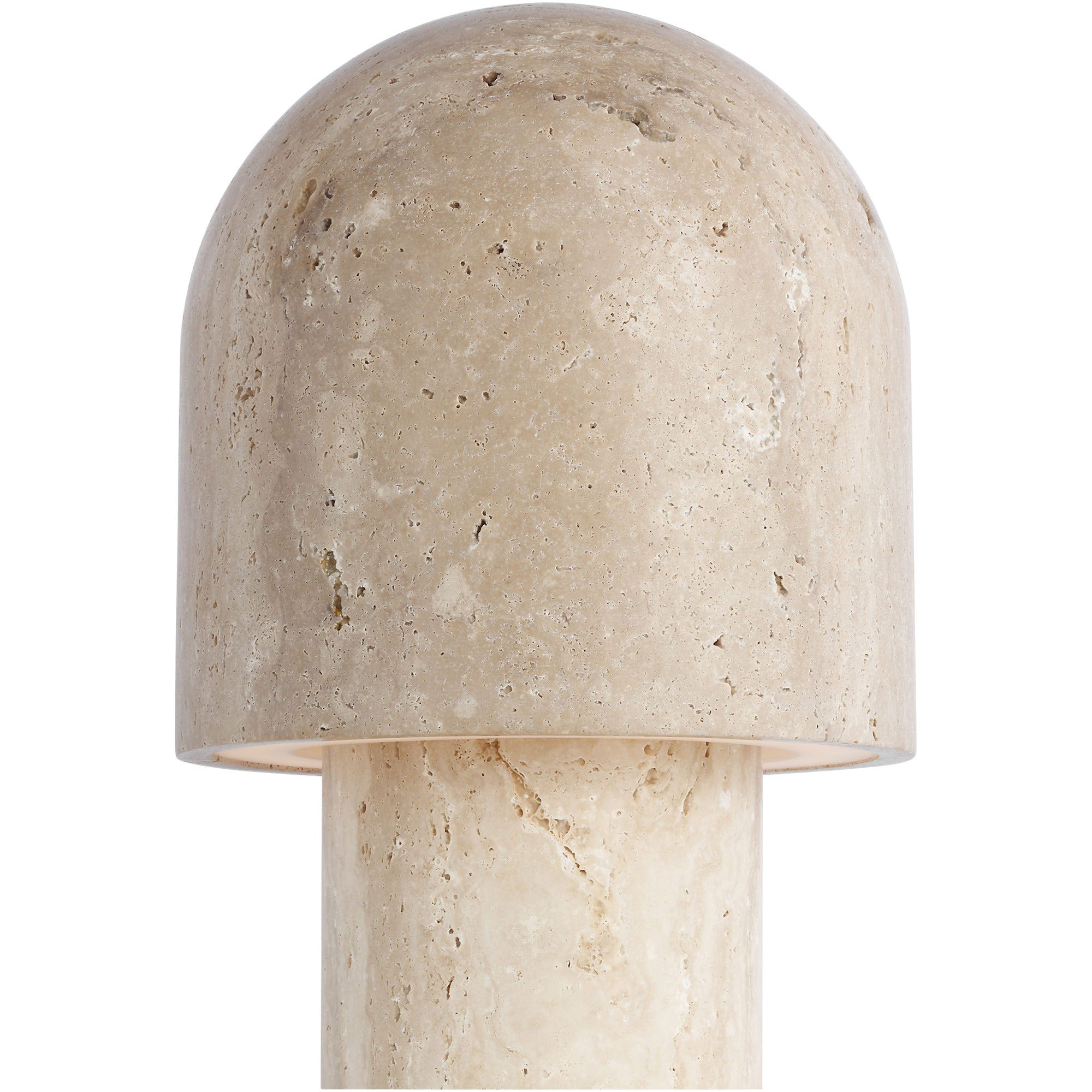 Visual Comfort Architectural SLTB34227NT Sean Lavin Kennett 17.8 inch 5.80 watt Natural Travertine Table Lamp Portable Light, 2700K, 5.8W