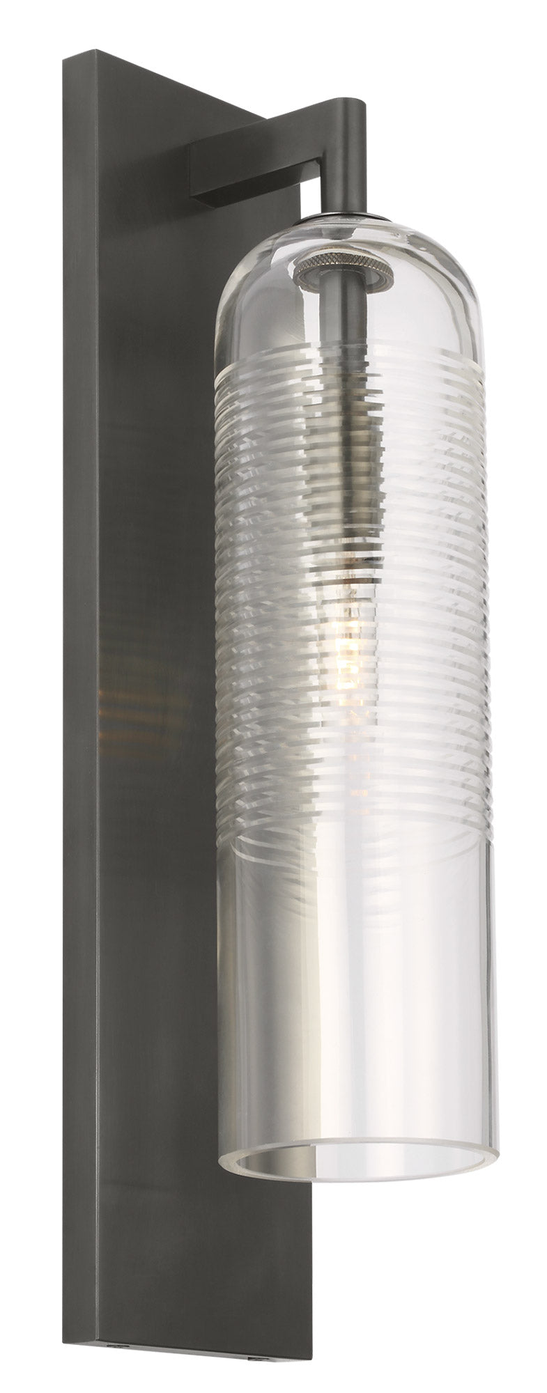 Visual Comfort Architectural SLWS642BZCG 17" Leano Wall Sconce, Wattage 5W, Bronze Finish