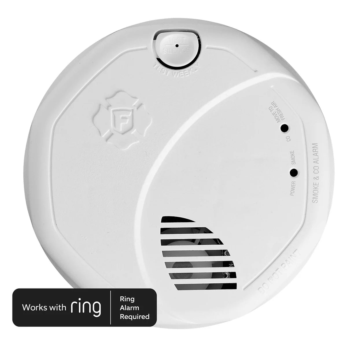 BRK First Alert SMCO410 Z-WAVE Plus Smart Smoke & CO Alarm works with Ring