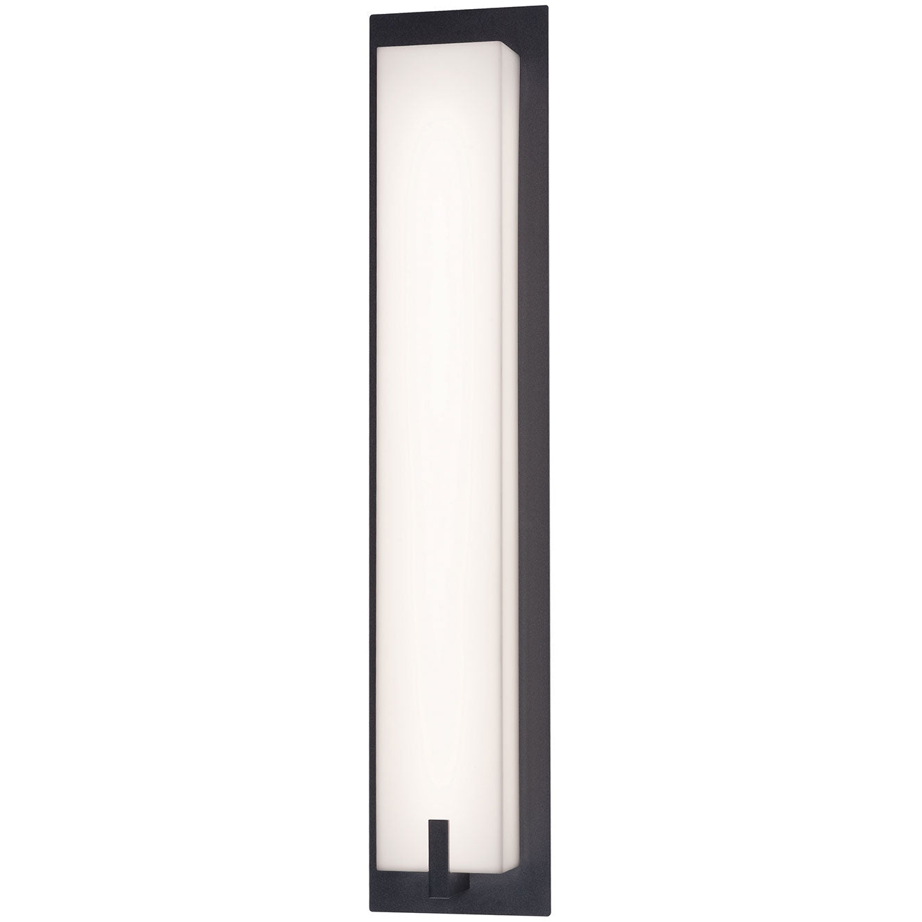 AFX Lighting SNS0418LAJUDBK Sinclair 18 Inch LED Wall Sconce Light, Watt 18W, Selectable 5CCT, Black Finish