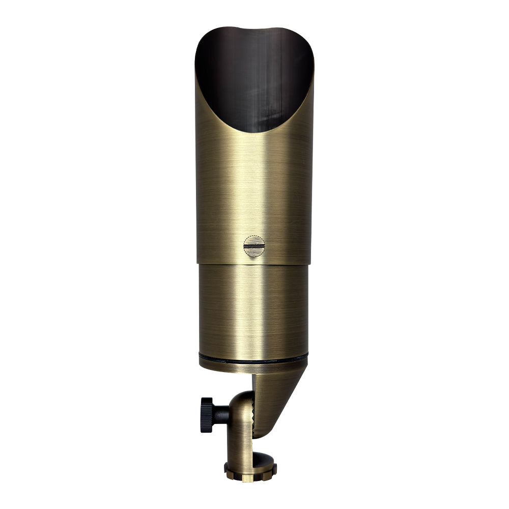 ABBA Lighting USA SPB04-NB 3.5-7.03″ Heavy Duty Cast Brass Spot Light - Finish: Natural Brass