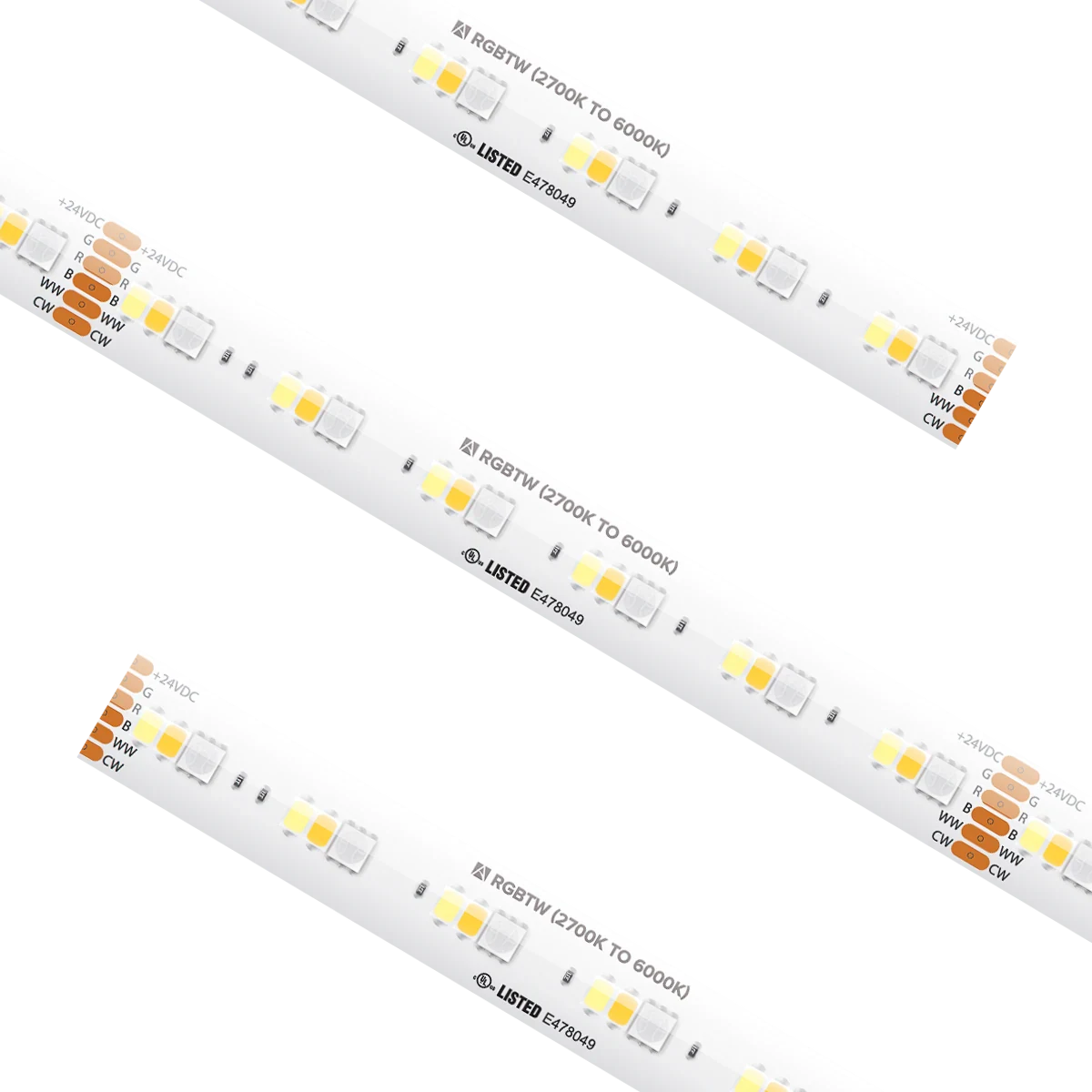 American Lighting SPTL-RGBTW-CC Trulux Custom Cut RGB + CCT Tunable LED Tape Light
