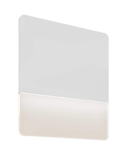 DALS Lighting SQS15-3K-WH Alto 10" Square LED Outdoor Wall Sconce, Wattage 22.5W, Color Temperature 3000K, Lumens 1590Lm, Voltage 120V, White Finish