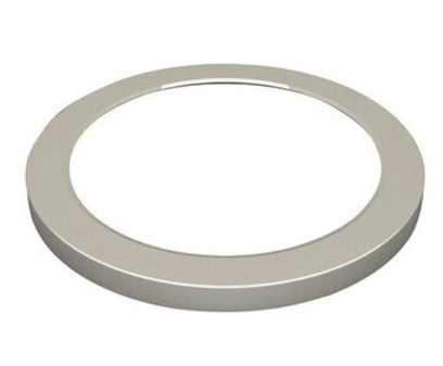 Eiko SSD8-TRIM-NI Trim - For Slim Surface Downlights - 8" - Nickel Finish