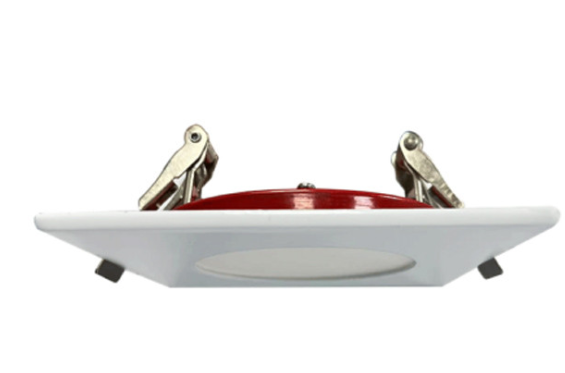 Westgate SSL6-G2-MCT5-FR 6 Inch LED Square Slim Recessed Light, Watt 12W, Lumens 1200lm, CCT 27K/30K/35K/40K/50K