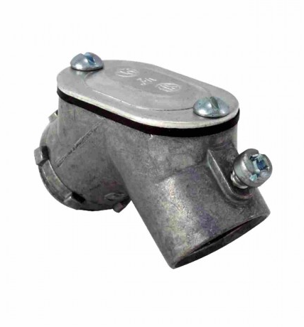 Orbit SSPEB-G100 1 Inch Emt To Box Pull Elbows Set-screw Type With Gasket