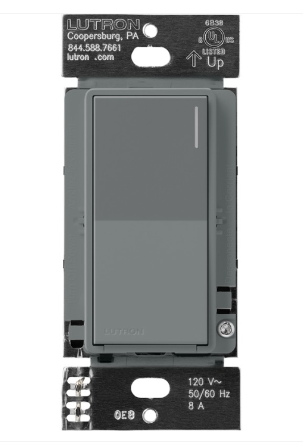 Lutron ST-RS-SL Sunnata Companion Switch - Slate Finish