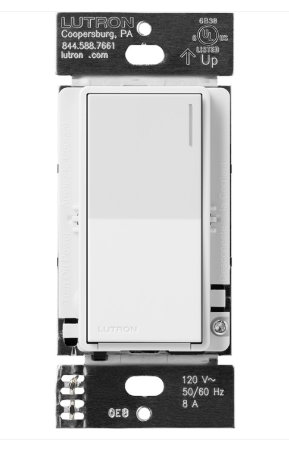 Lutron ST-RS-SW Sunnata Companion Switch - Snow White Finish