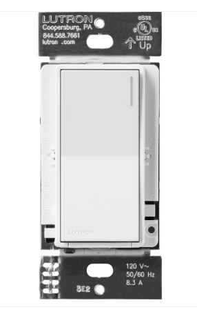 Lutron ST-RS-WH Sunnata Companion Switch - White Finish
