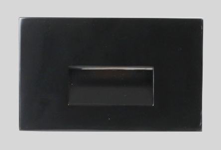 Core Lighting ST450-BK Black Horizontal Step Light Cover