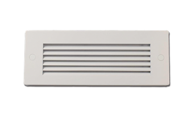 Core Lighting ST801-30K-HL-BN-120-HB Indoor/Outdoor Step Light , 3000K, Horizontal Louver ,120V, Hanging Bracket ,Brushed Nickel Finish