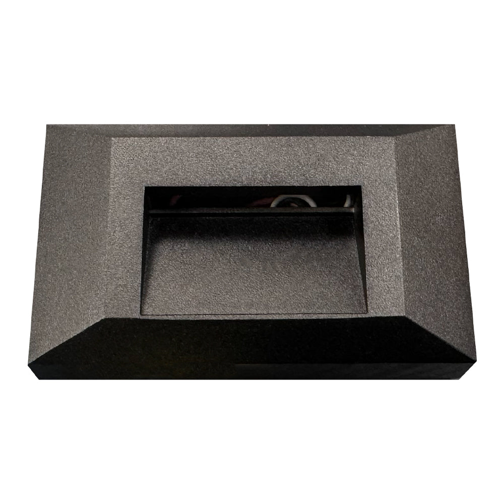 ABBA Lighting USA STA03-Br 3CCT Heavy Duty Cast Integrated Aluminum Step/Deck Light - Color Temperature: 3CCT - Finish: Brown
