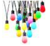 Westgate STG-5315-RGB-BT 53ft 15-Bulb ST14 RGB String Light, 3ft Apart W/11 Fairy Lights In Between Bluetooth