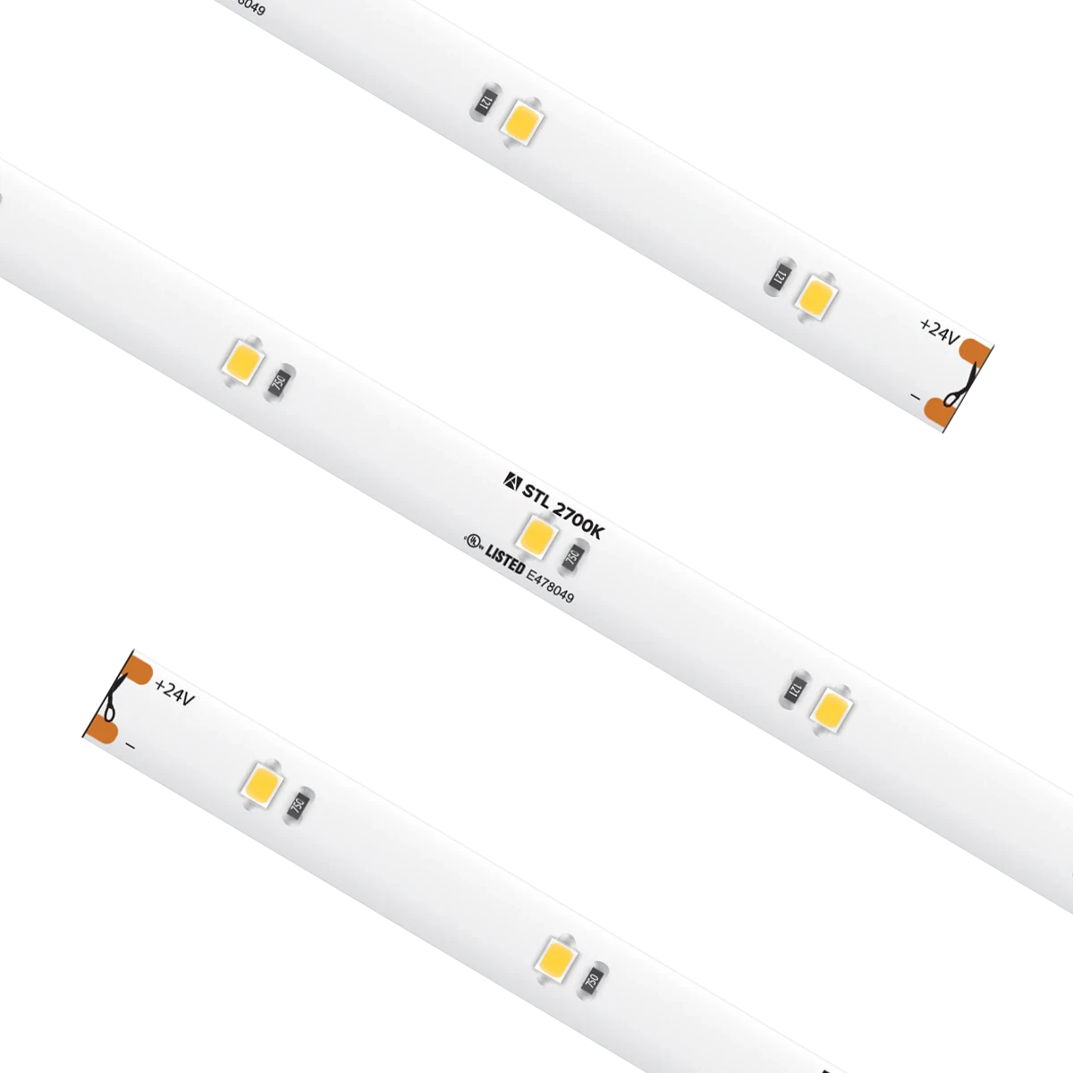 American Lighting STL-UWW-33 Trulux 32.8 Ft Standard Grade 24V Tape Light - 146 Lumens - 2700K