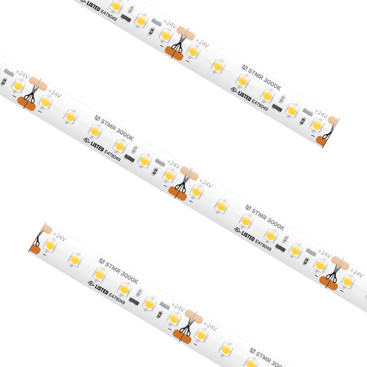 American Lighting SPTL-UWX-13 LED TruLux Collection White 2400K 157 inch Tape Light