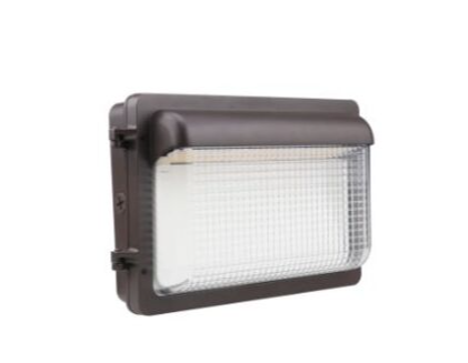 Eiko SWP1-PS120-FCCT-U Wattage Selectable Bronze Wall Pack Light, 3000K/4000K/5000K , 16800/14000/11200 Lumens