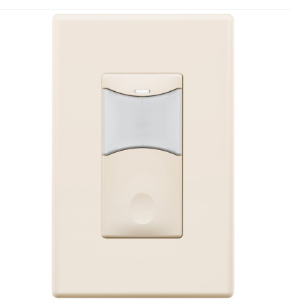 SensorWorx SWX-121-1-IV Wall Switch Sensor - Dual Tech - Auto On - Stand Alone - 12-24v - lvory