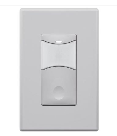 SensorWorx SWX-121-GY Wall Switch Sensor - Dual Tech - 1-pole - Auto On - 120-277v - Gray