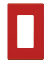 SensorWorx SWX-199-RD Wall Plate, Red Finish