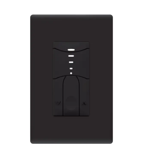 SensorWorx SWX-803-BK-HE Momentary Decorator Switch - Humid Environment - 0-10V Dimmer - 5-24V - Black