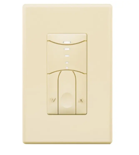 SensorWorx SWX-803-LA-HE Momentary Decorator Switch - Humid Environment - 0-10V Dimmer - 5-24V - Light Almond