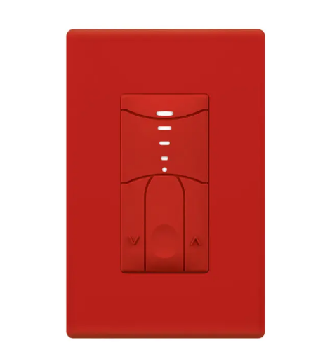 SensorWorx SWX-803-RD Momentary Decorator Switch - 0-10V Dimmer - 5-24V - Red