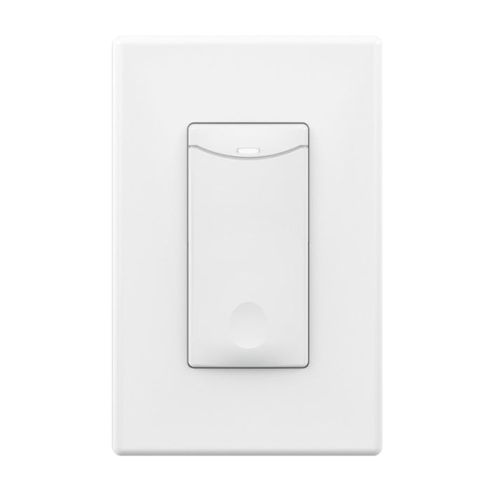 SensorWorx SWX-851-WH Wall Switch And Load Controller For Wireless Sensors - 120-277V - White Finish