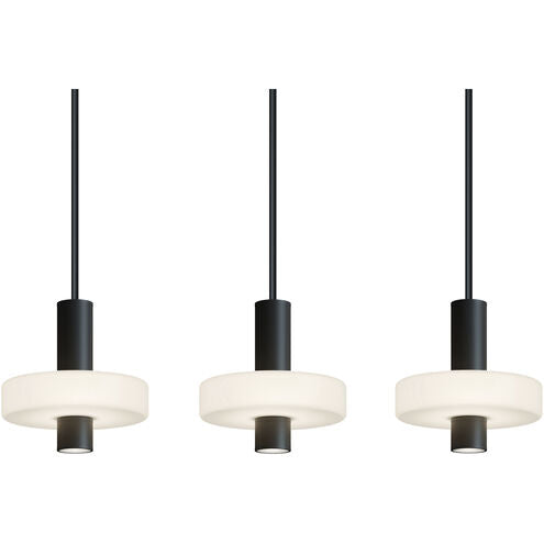 AFX Lighting SYDP10LAJUDBKLNR3 Sydney Linear Pendant Ceiling Light in Black
