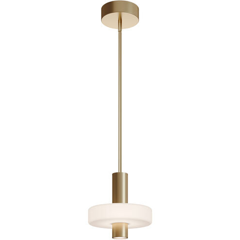 AFX Lighting SYDP10LAJUDLB Sydney LED 10 inch Light Antique Brass Pendant Ceiling Light
