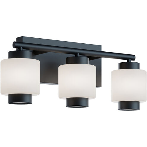 AFX Lighting SYDV2107LAJUDBK Sydney LED 21 inch Black Vanity Light Wall Light