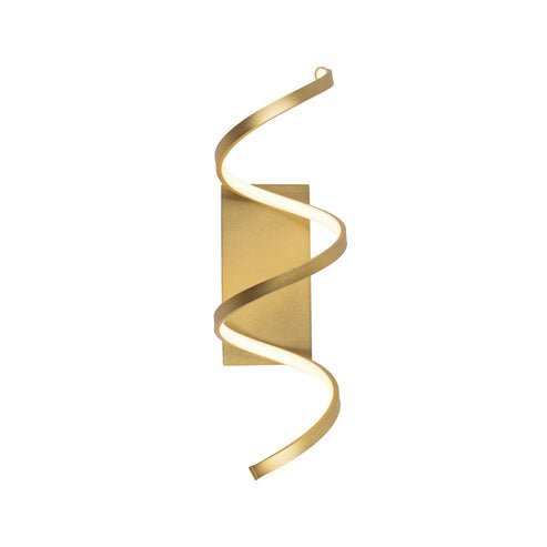 Kuzco Lighting WS93724-AN-UNV Synergy 24-in Wall Sconce light CCT: 3000K - Finish: Antique Brass