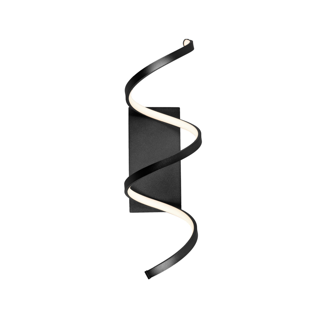 Kuzco Lighting WS93724-BK-UNV Synergy 24-in Wall Sconce light CCT: 3000K - Finish: Black
