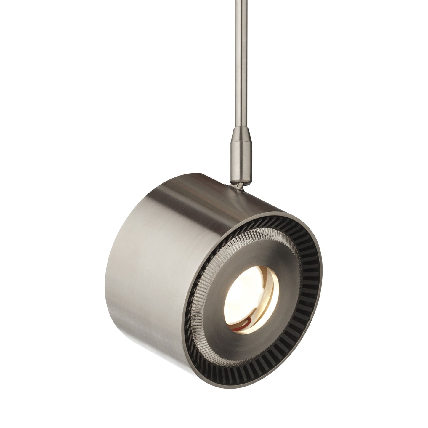 Visual Comfort Architectural 700MOISO9303018S-LED ISO Monorail Track Head - 16W - CCT 3000K - Finish: Satin Nickel - Length: 18" - Beam Spread: 30°