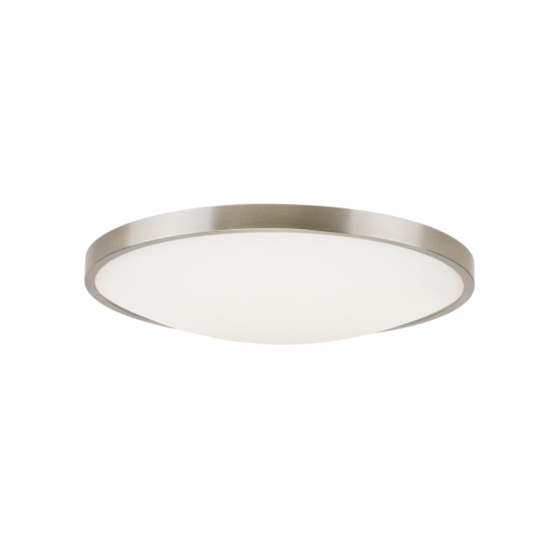 Visual Comfort Architectural 700FMVNC13S-LED927-277 Modern 13" Vance LED Ceiling Light - CCT: 2700K - 277V - Finish: Satin Nickel
