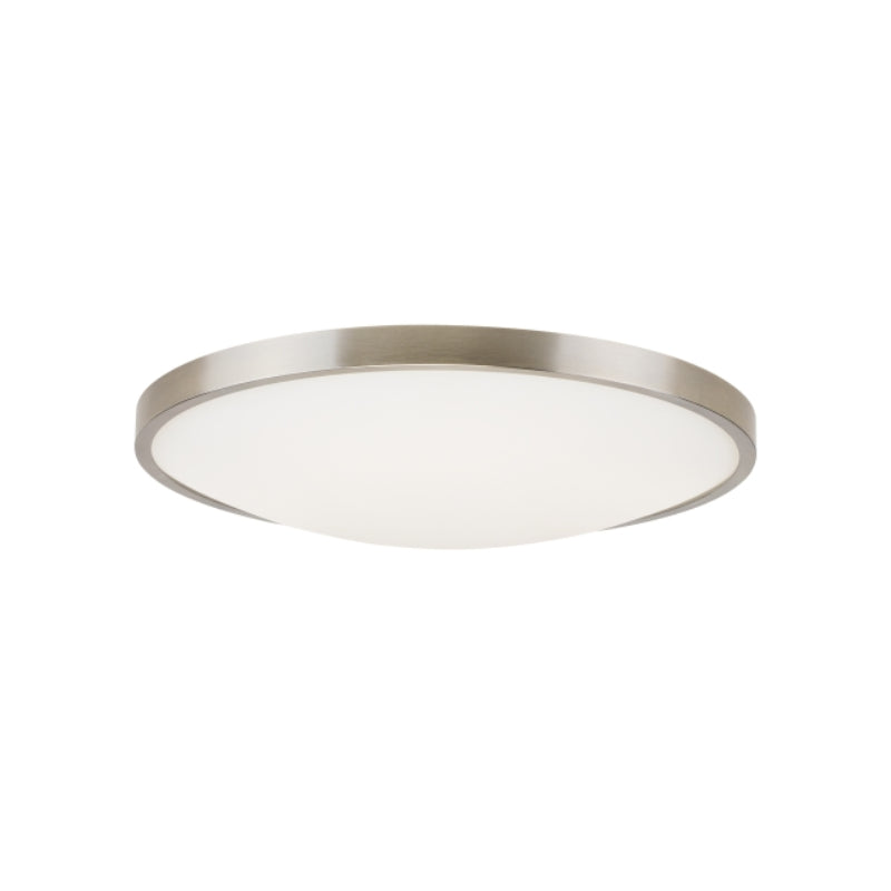 Visual Comfort Architectural 700FMVNC13S-LED930 Modern 13" Vance LED Ceiling Light - CCT: 3000K - 120V - Finish: Satin Nickel