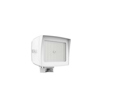 Westgate LF4MAX-LG-150W-MCTPB-P-480V LF4MAX Spec Signature Maximum Feature Round Back Flood Light, Full Control of Beam Angle, Lumens 140LM/W, Multi-Color Temperature, Selectable Wattage 75W/100W/150W, Photocell, White