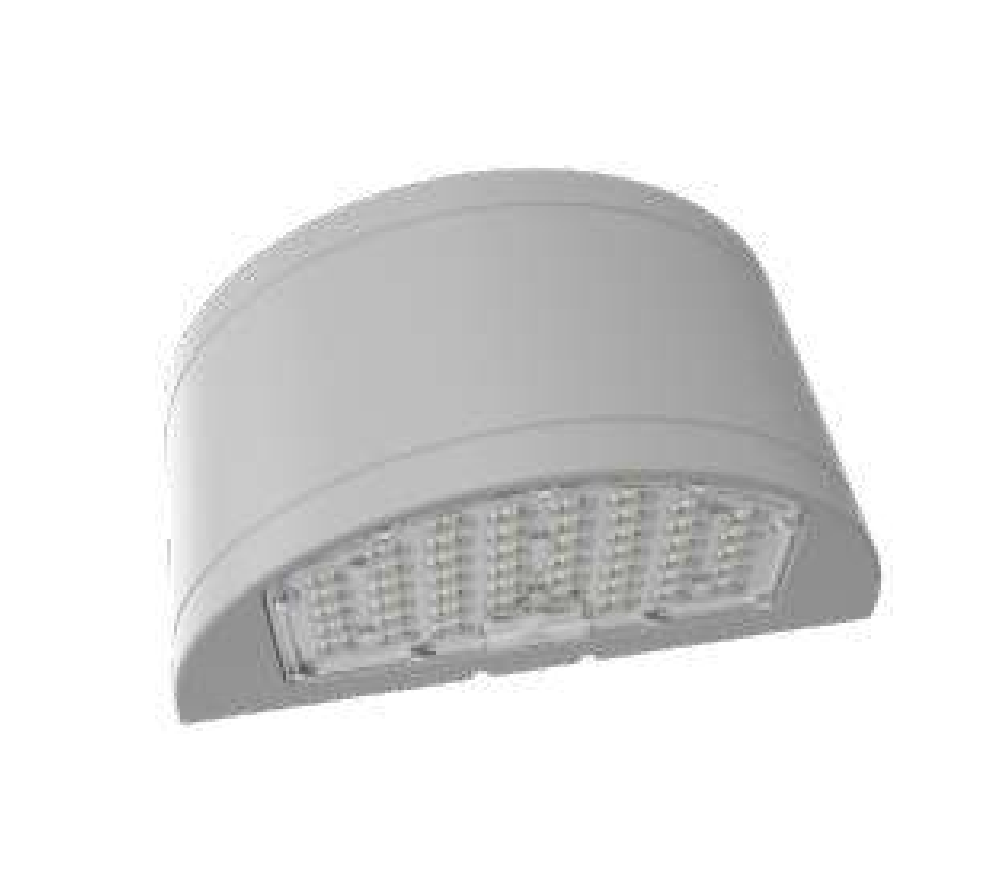 Westgate WHCX-48-80W-MCTP-SIL 48W-80W Adjustable Cylinder Wall Pack with Tunable CCT