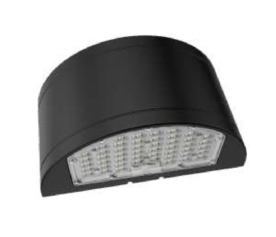 Westgate WHCX-48-80W-MCTP-BK 48W-80W Adjustable Cylinder Wall Pack with Selectable CCT