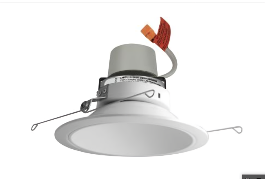 Elco Lighting E610R0835W 11.4W 6" LED Module & Driver with Reflector Trim - 120V / 277V - 3500K - 850 Lumens