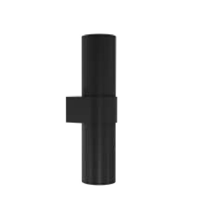 Westgate WMC6-24-UDL-MCTP-DD-BK 6" LED Cylinder Light with Separate Up/Down Controls