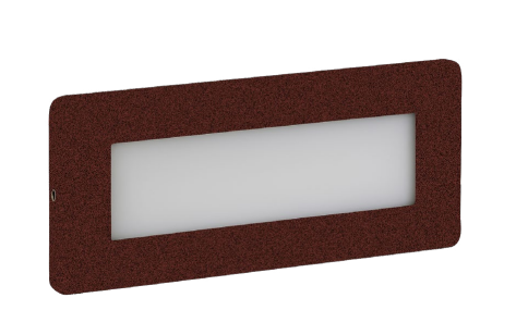 Focus Industries SL08ALLEDP277VBBWTX 8W Led Flat Panel Cast Aluminum Acrylic Lens Brick Light - Wattage: 8W - Lumens: 960Lm - Back Box - Material: Aluminum - Finish: White Texture