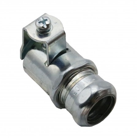 Orbit SEFCD-75 Steel 3/4'' EMT TO 3/4'' FLEX Coupling Compression/Double-Bite Saddle Clamp Type