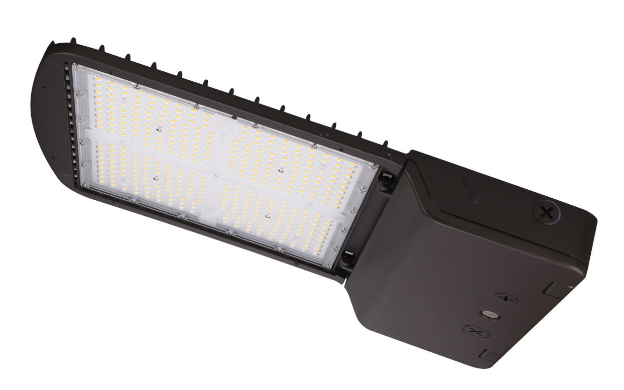 Eiko AAL1-PS300-FCCTT3-U AAL1 Area Light, Power Set 300/240/200W - Field CCT 3000/4000/5000K - Type 3 Lens - 120-277V - Bronze