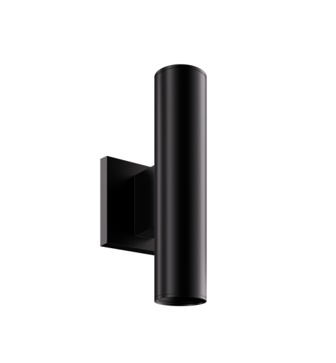 Elco Lighting E25AB07N-07T27 Wall Mount light Up and Down - CCT: 2700K - Finish: All Black