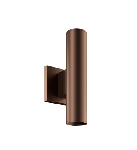 Elco Lighting E25ABZ03-0324 Wall Mount light Up and Down - CCT: 2400K - Finish: All Bronze