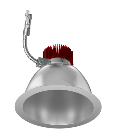Elco Lighting E810L6040H2 8" Reflector LED Light Engine Trims - 6000 Lumens - CCT: 4000K - Beam Angle: 60º - Finish: All Haze