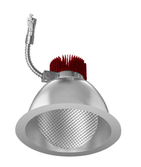 Elco Lighting E811L2027H2 8" Wall Wash Ceiling Light - 2000 Lumens - CCT: 2700K - Beam Angle: 60º - Finish: All Haze