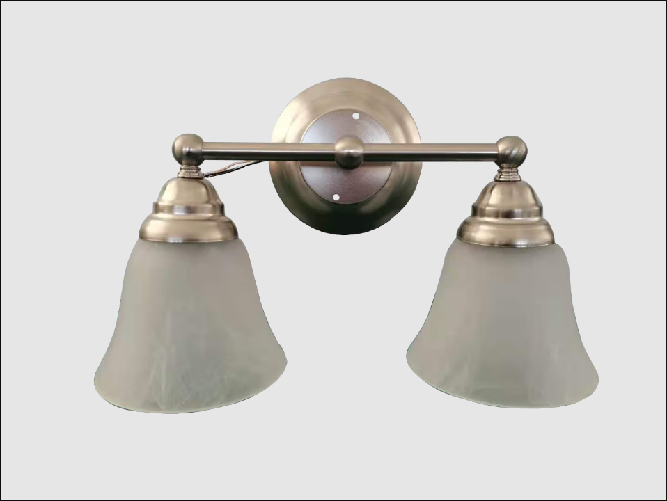 Eiko BRVWW-2A19-NI Bulb Ready Vanity Westwood 2 Lamp A19 Nickel