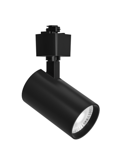 Elco Lighting ET814CT5B Track Head Ceiling Light - 800 Lumens - CCT: 2700K-5000K - Beam Angle: 36º - Finish: All Black
